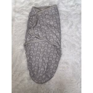 Swaddle Me Sz. S/MD Light Gray Design Classic Item. Soft, Grt Quality